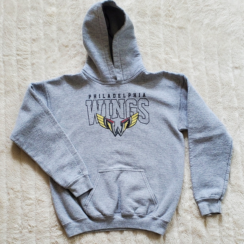 Philadelphia Wings Gray Hoodie Youth